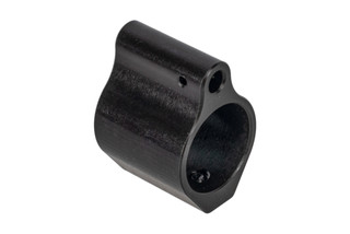 Expo Arms Low Profile Gas Block features a salt bath Nitride finish